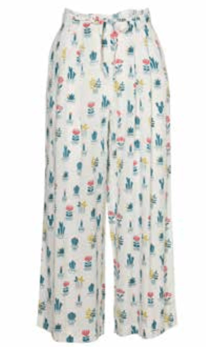 Pantalones About Betty Cactus - ECRU