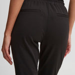 Pantalones B.Young Rizetta Cropped Black - ECRU