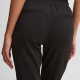 Pantalones B.Young Rizetta Cropped Black - ECRU