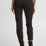 Pantalones B.Young Rizetta Cropped Black - ECRU