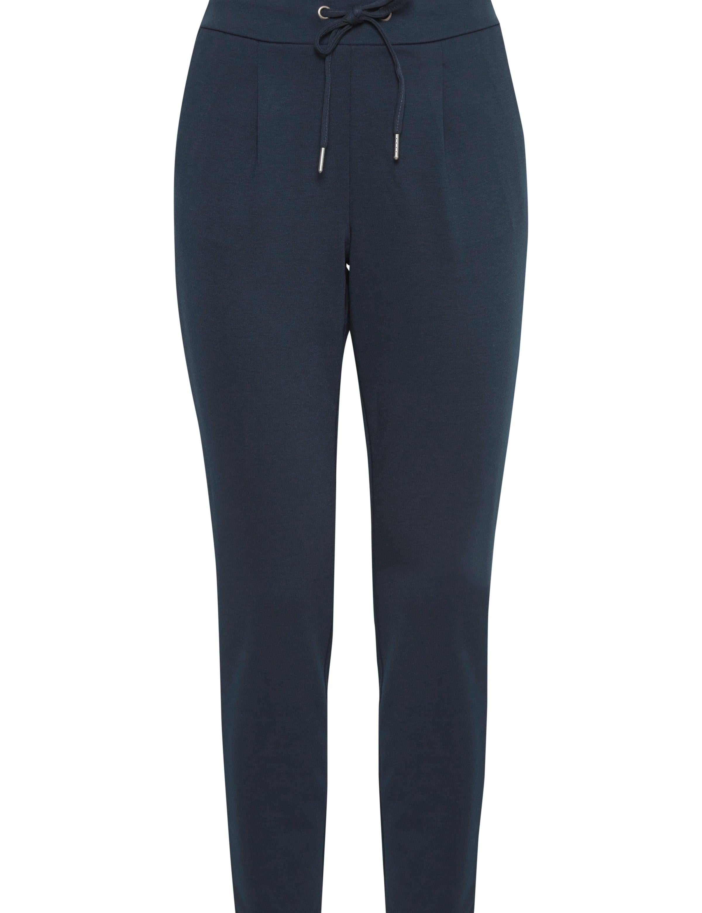 Pantalones B.Young Rizetta Cropped Copenhagen Night - ECRU