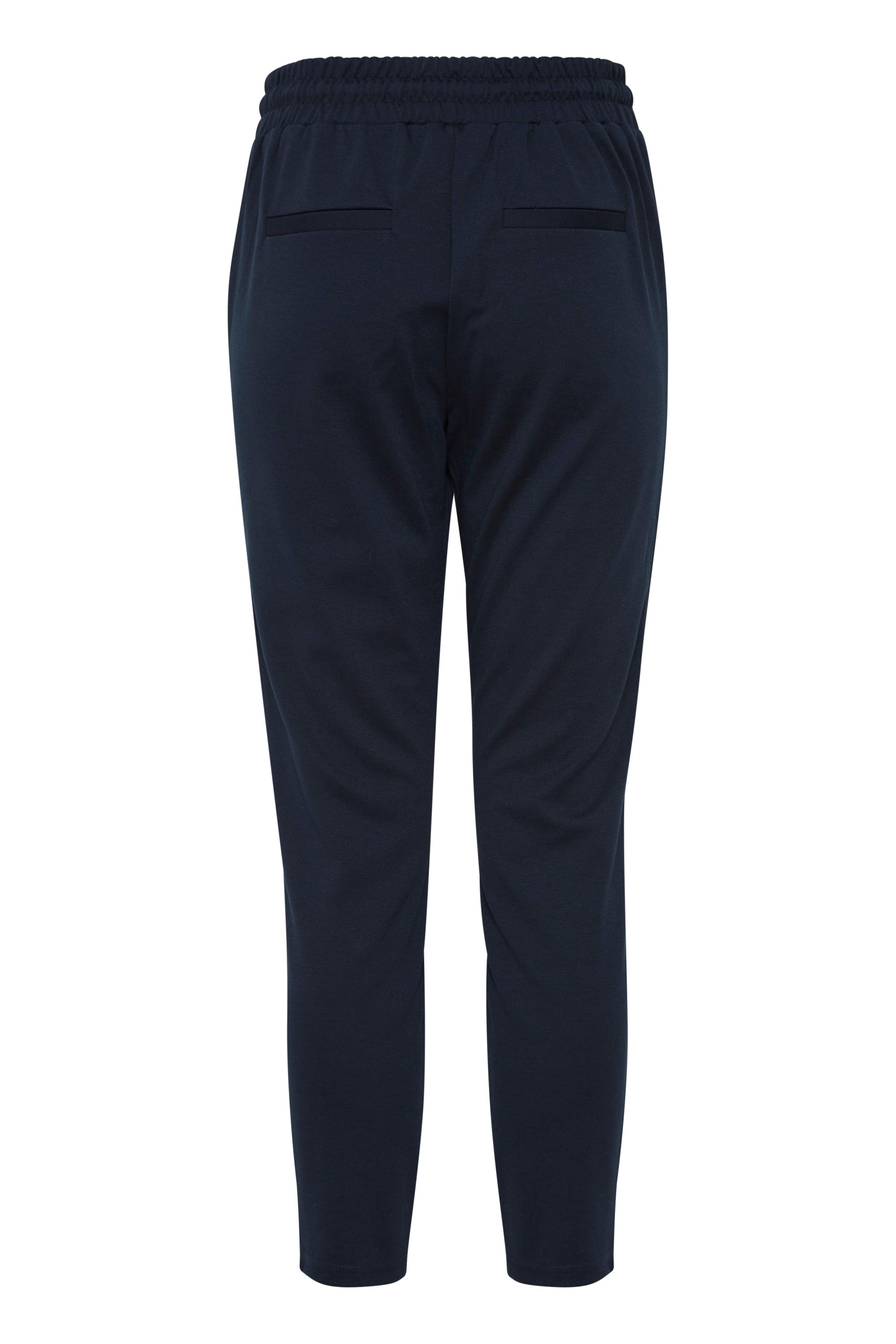 Pantalones B.Young Rizetta Cropped Copenhagen Night - ECRU