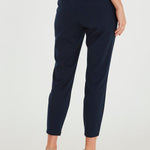 Pantalones B.Young Rizetta Cropped Copenhagen Night - ECRU