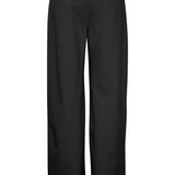 Pantalones B.Young Rizetta Wide Black - ECRU