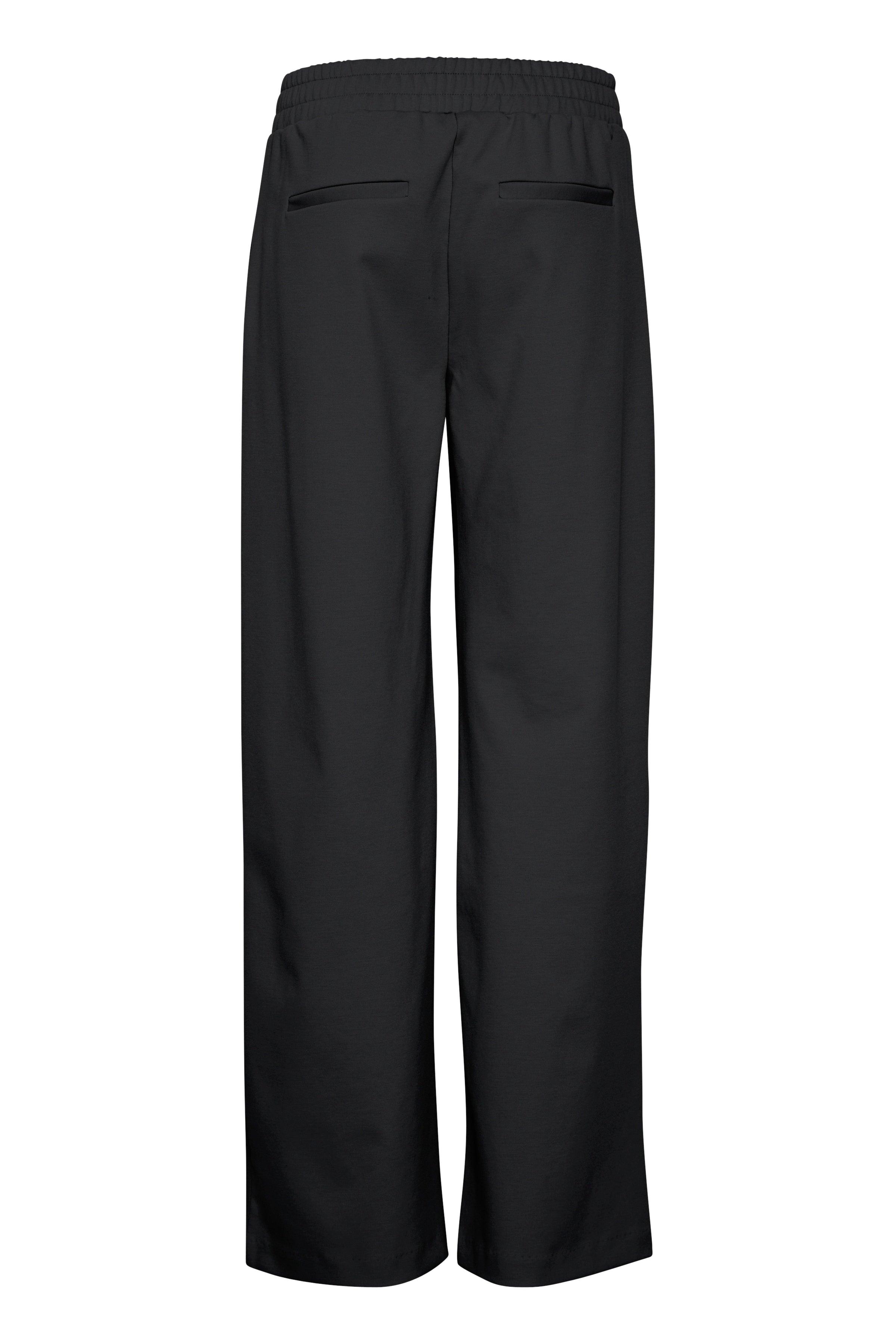 Pantalones B.Young Rizetta Wide Black - ECRU