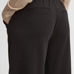 Pantalones B.Young Rizetta Wide Black - ECRU