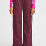 Pantalones B.Young Rizetta Wide Port Royale - ECRU