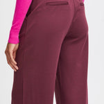 Pantalones B.Young Rizetta Wide Port Royale - ECRU