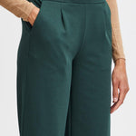 Pantalones B.Young Rizetta Wide Scarab - ECRU