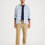 Pantalones Dockers Refined Pull On Slim Tapered Harvest Gold - ECRU