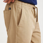 Pantalones Dockers Refined Pull On Slim Tapered Harvest Gold - ECRU