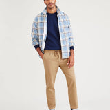 Pantalones Dockers Refined Pull On Slim Tapered Harvest Gold - ECRU