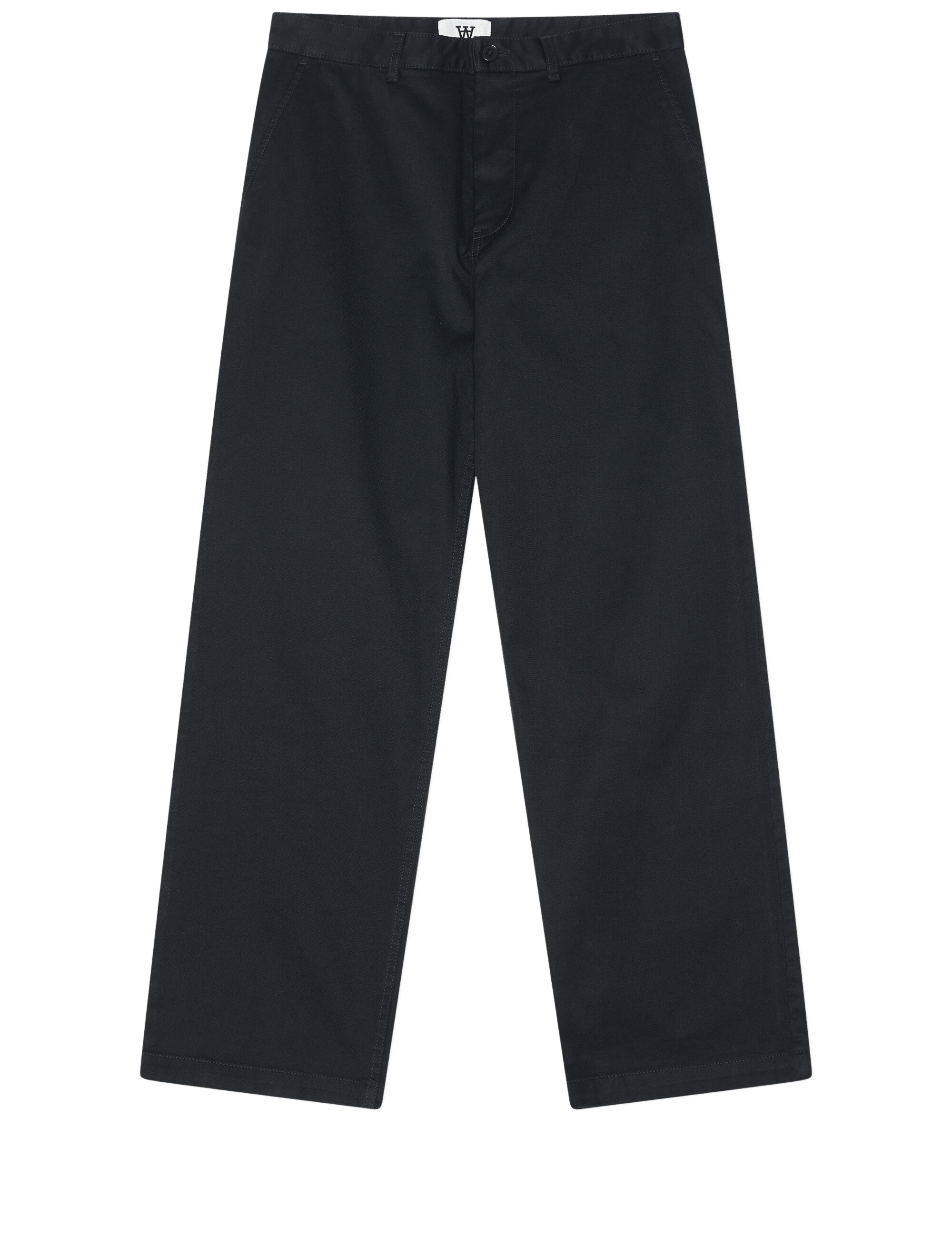 Pantalones Double A by Wood Wood Silas Negros - ECRU