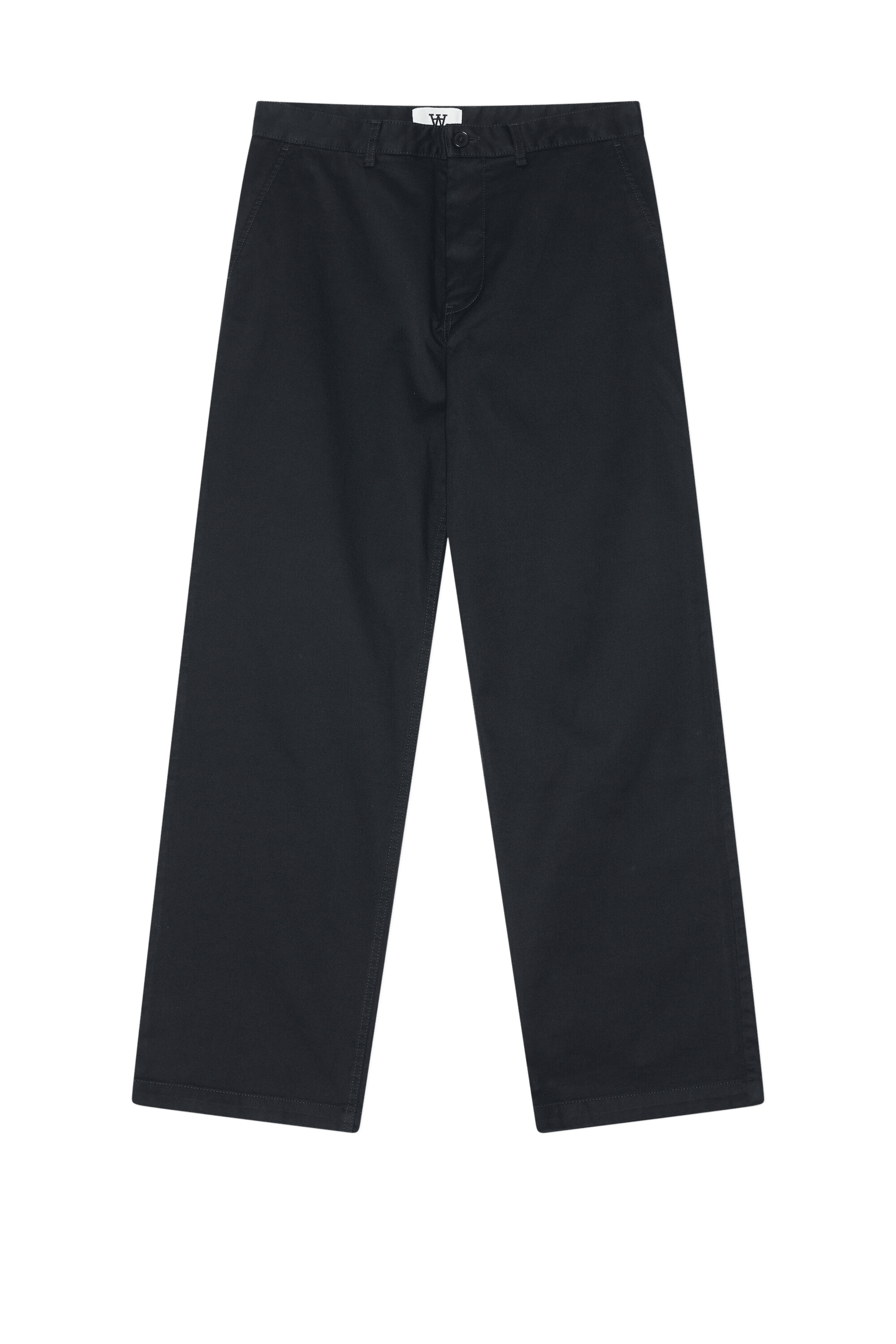 Pantalones Double A by Wood Wood Silas Negros - ECRU