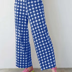 Pantalones Dr Bloom Sunset Azul - ECRU