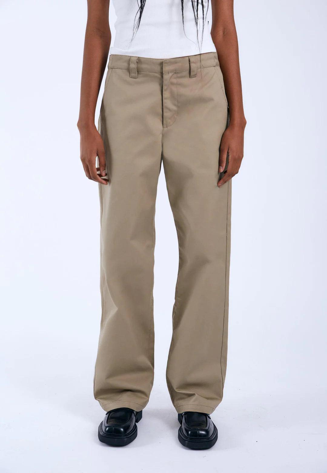 Pantalones Dr. Denim Hill Khaki - ECRU