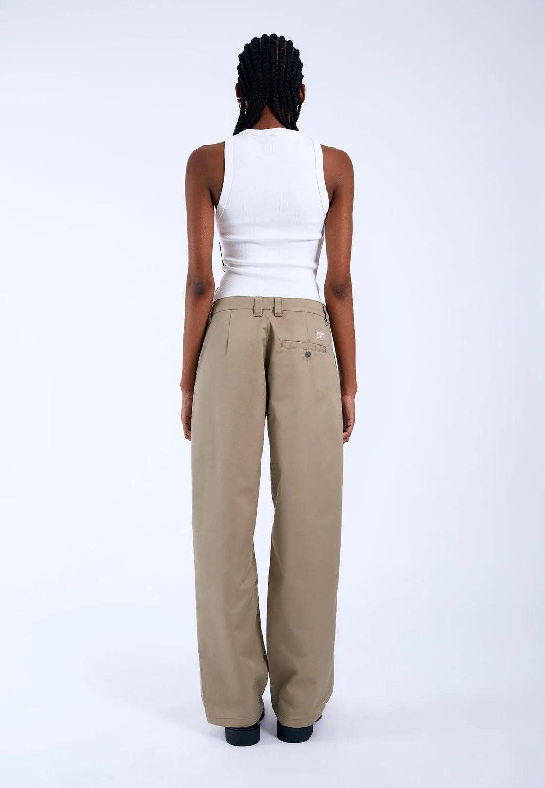 Pantalones Dr. Denim Hill Khaki - ECRU