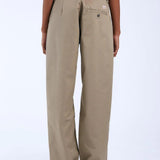 Pantalones Dr. Denim Hill Khaki - ECRU