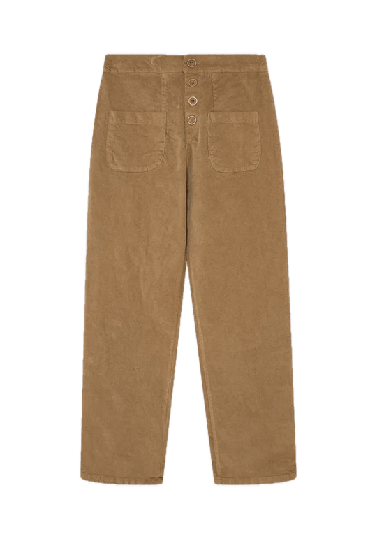 Pantalones DrBloom Flow Camel - ECRU