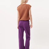 Pantalones FRNCH Aline Purple Jeans - ECRU