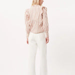 Pantalones FRNCH Alita White - ECRU