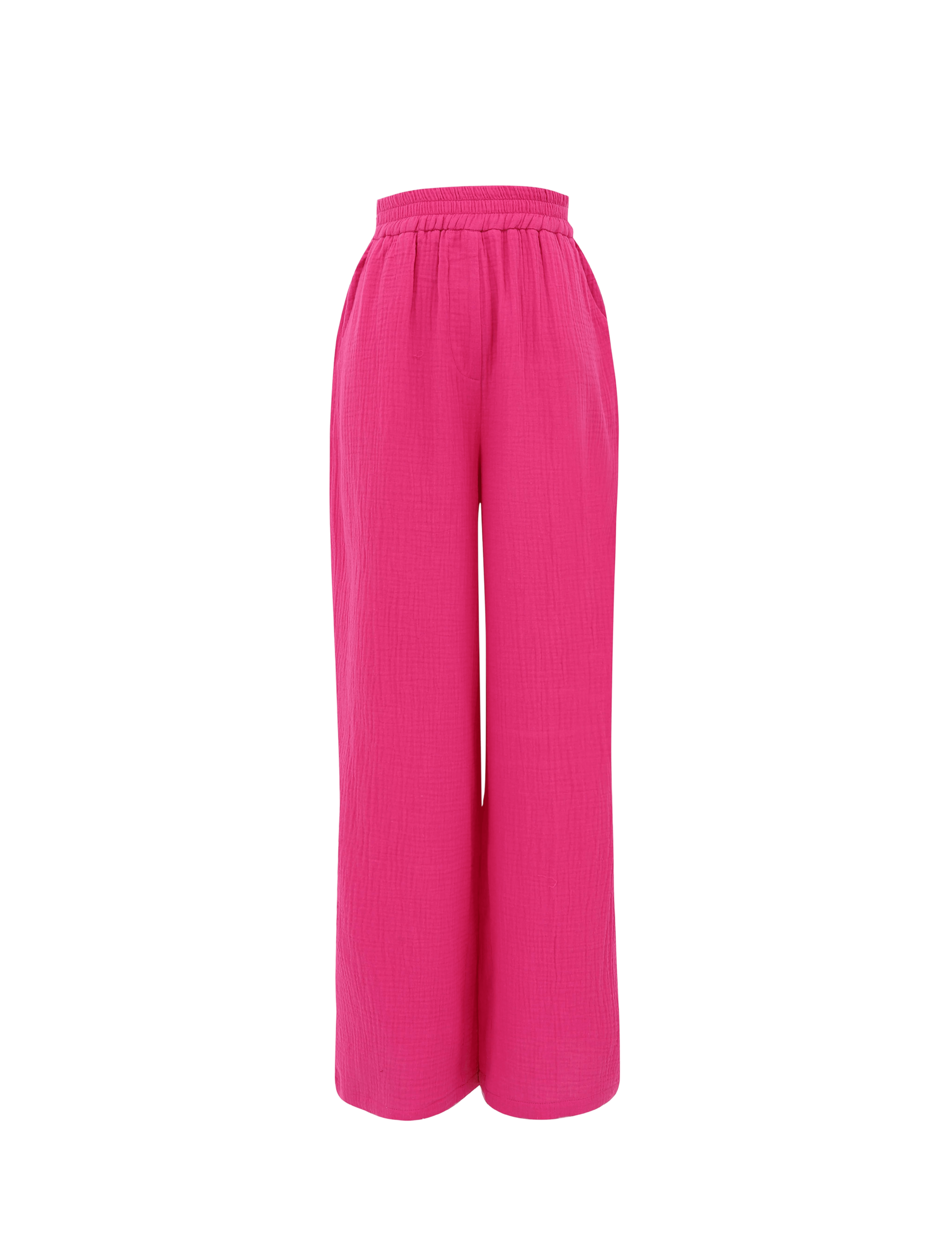 Pantalones FRNCH Aymie Fuchsia - ECRU