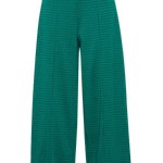 Pantalones ICHI Kate Cameleon Cadmium Green - ECRU