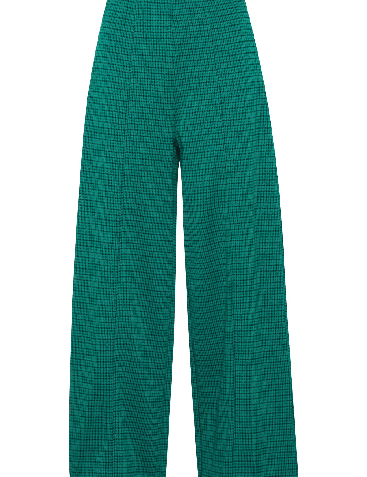 Pantalones ICHI Kate Cameleon Cadmium Green - ECRU