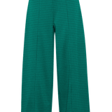 Pantalones ICHI Kate Cameleon Cadmium Green - ECRU