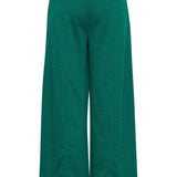 Pantalones ICHI Kate Cameleon Cadmium Green - ECRU