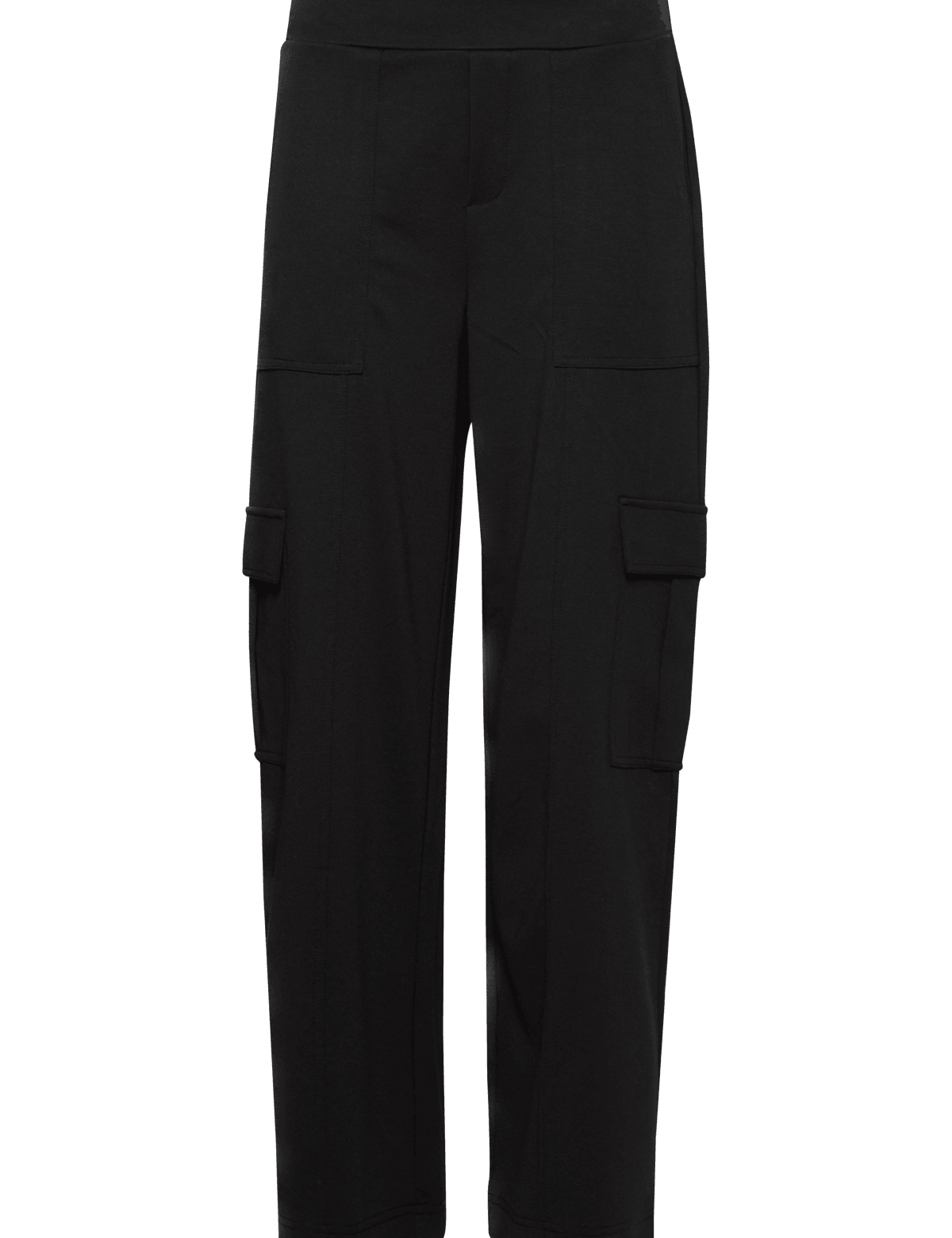 Pantalones ICHI Kate Cargo Black - ECRU