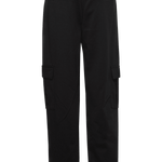 Pantalones ICHI Kate Cargo Black - ECRU