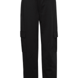 Pantalones ICHI Kate Cargo Black - ECRU