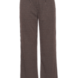 Pantalones ICHI Kate Structure Port Royale - ECRU