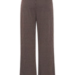 Pantalones ICHI Kate Structure Port Royale - ECRU