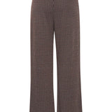 Pantalones ICHI Kate Structure Port Royale - ECRU