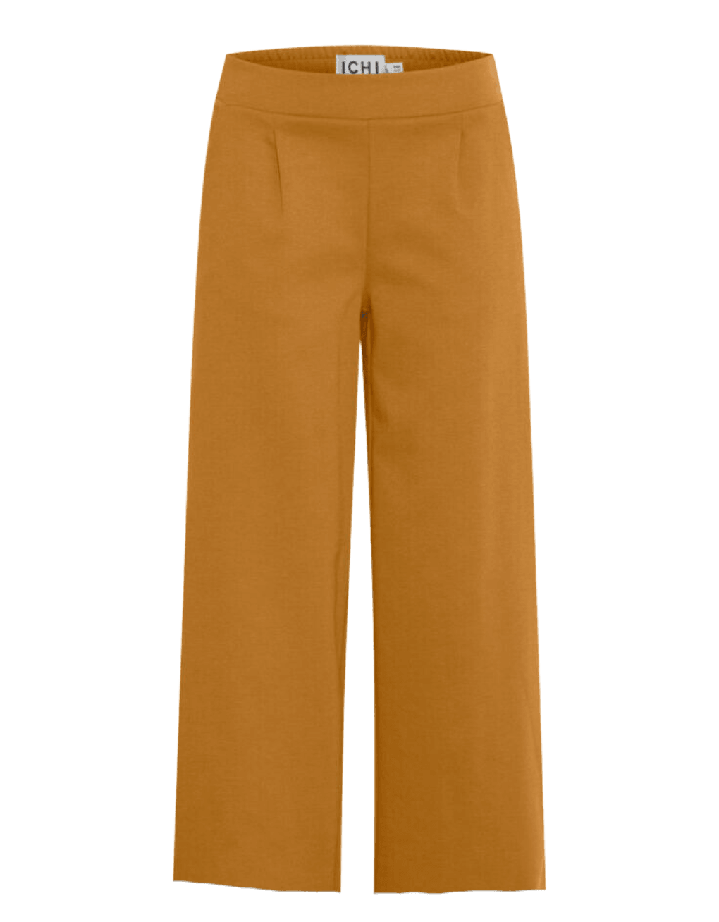 Pantalones ICHI Kate Wide Cathay Spice - ECRU