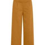 Pantalones ICHI Kate Wide Cathay Spice - ECRU