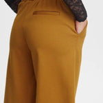 Pantalones ICHI Kate Wide Cathay Spice - ECRU