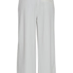 Pantalones ICHI Kate Wide Cloud Dancer - ECRU