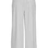 Pantalones ICHI Kate Wide Cloud Dancer - ECRU