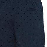 Pantalones ICHI Kate Wide Print Dot Total Eclipse - ECRU