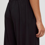 Pantalones ICHI Lima Black - ECRU