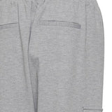 Pantalones ICHI Monse PA7 Grey Melange - ECRU