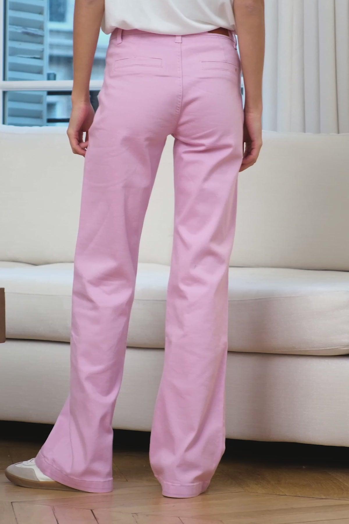 Pantalones La Petite Étoile Sonny Rose Baby - ECRU