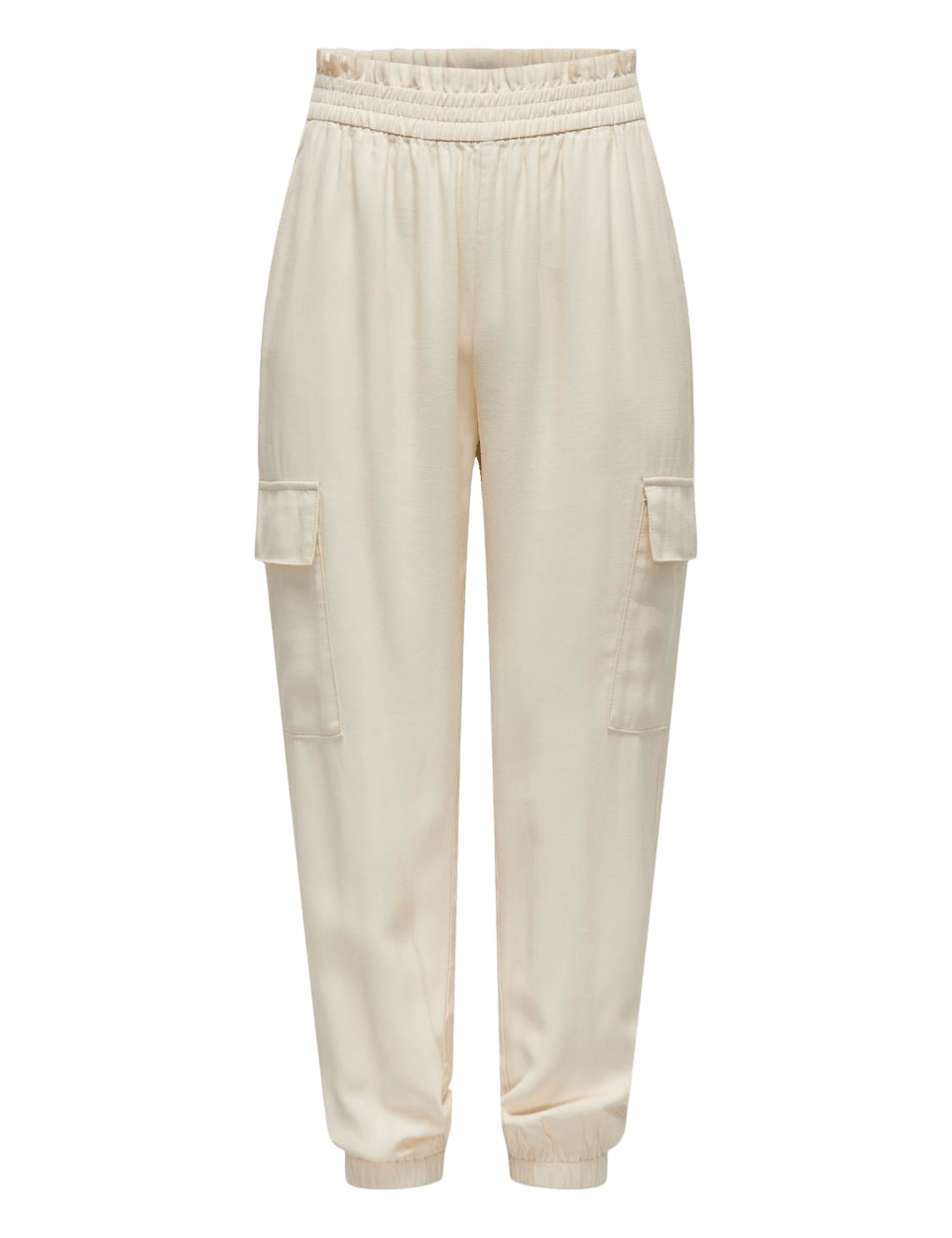 Pantalones ONLY Laris Cargo Birch - ECRU