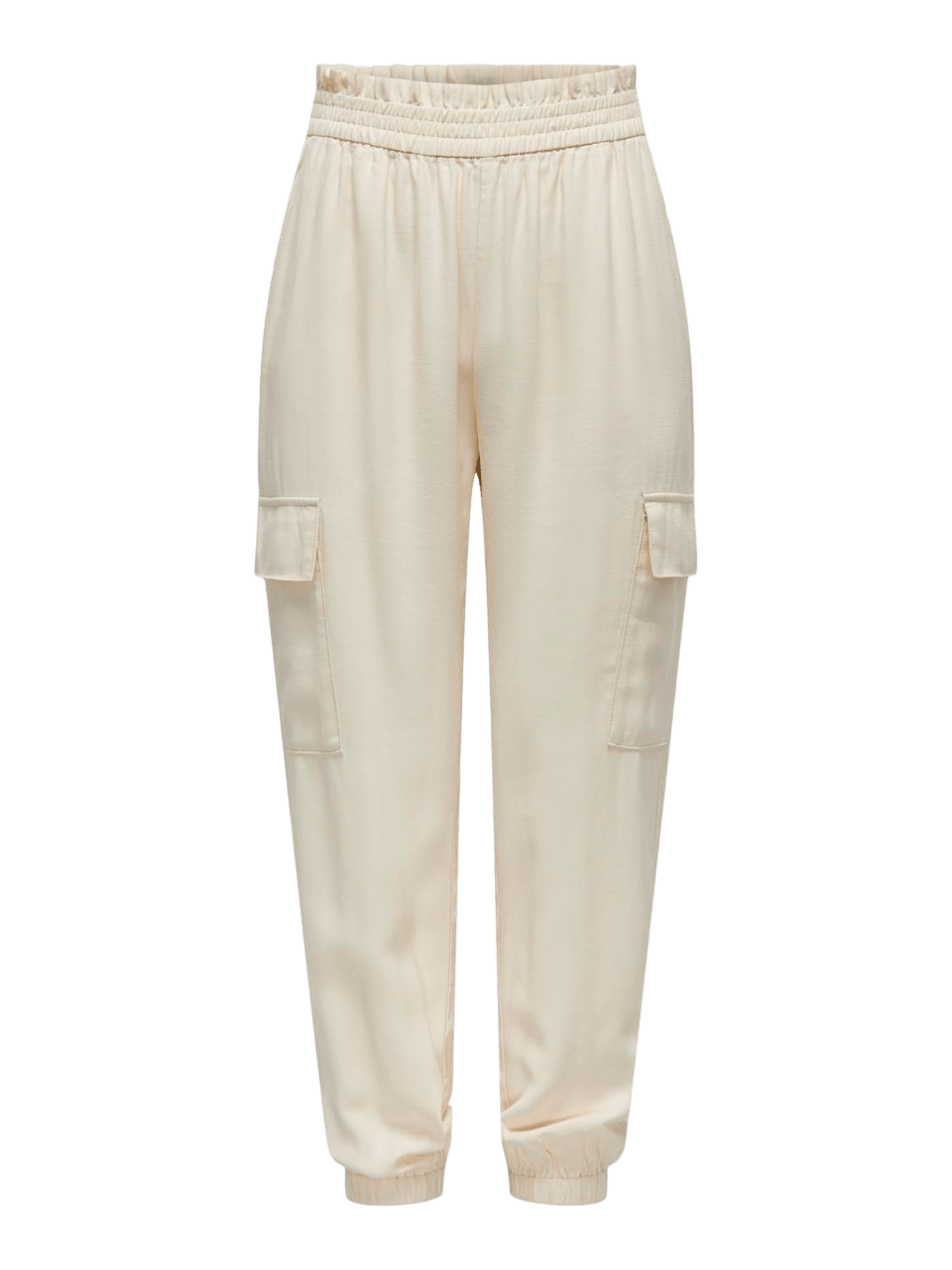 Pantalones ONLY Laris Cargo Birch - ECRU