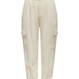 Pantalones ONLY Laris Cargo Birch - ECRU