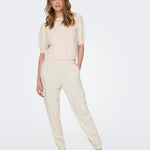 Pantalones ONLY Laris Cargo Birch - ECRU