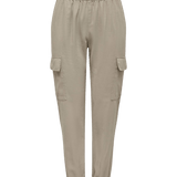 Pantalones ONLY Laris Cargo Pure Cashmere - ECRU